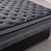 Lit orthopédique Queen King Size Colchones hôtel Gel mousse à mémoire de forme Latex compressé 5 zones matelas à ressorts ensachés