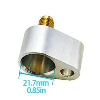 1 unidad/1 juego OLIVER Conector hembra de interfaz para detección de fugas en aire acondicionado automotriz, condensador, compresor y bomba