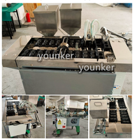 Nouvelle machine à gâteaux à la crème en forme de poisson Delimanjoo coréenne, haute productivité, acier inoxydable, gaz/électrique, légère
