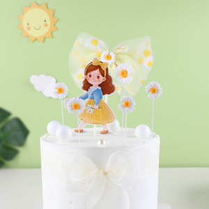 Decorazione per <span class=keywords><strong>Torta</strong></span> di Compleanno per Bambina con Accessori per Feste di Compleanno e Topper per <span class=keywords><strong>Torta</strong></span> - Product Image 3