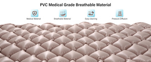 Inflatable विरोधी शय्या क्षत विरोधी decubitus बुलबुला मालिश कंपन हवाई गद्दे - Product Image 6