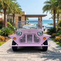 Nouvelle conception de voiturette de golf électrique MOKE avec batterie au lithium 96V pour les concessionnaires mondiaux