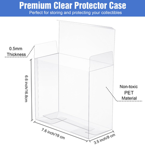 Boîtes de protection pour cartes de jeu TCG Pokémon Elite Trainer Booster, en plastique PET transparent, anti-rayures, anti-poussière, avec logo personnalisé imprimé OEM ODM - Product Image 3