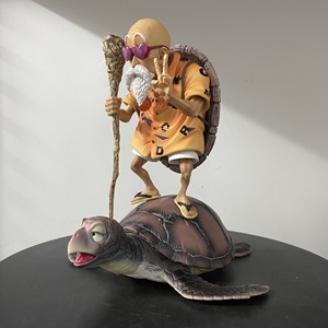 Figura de Manga de 33 cm, Estatua de DRAGON BALL, Maestro Roshi <span class=keywords><strong>Kame</strong></span> <span class=keywords><strong>Sennin</strong></span>, Personaje de Dibujos Animados, Figura de PVC, Juguetes de Anime - Product Image 3