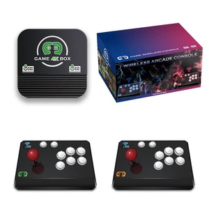 X6T Hộp Ma Thuật Retro TV Trò Chơi Giao Diện Điều Khiển Với Arcade Cần Điều Khiển 4K HD Bộ Điều Khiển Không Dây 5001 10000 Trò Chơi Tương Thích PS4/PSN/SNES - Product Image 1