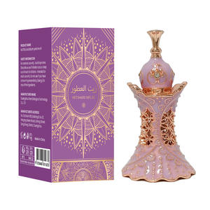 Óleo de Perfume Feminino Sem Álcool Atacado de Fábrica Tom Floral com Rosa, Almíscar e Lavanda Estilo Aplicador em Bastão para Mulheres Árabes - Product Image 1