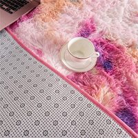 Maßgefertigter Memory-Schaum Flauschiger Kunstfell-Teppich Weicher Luxuriöser Teppich für Schlafzimmer Bettvorleger Plüschteppiche Rechteckig