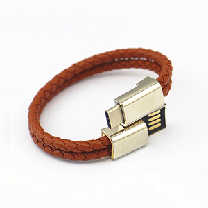 Magnetic Cable Wristband Usb Cable Bracelet Charging Cable For Men and Women - Product Image 1