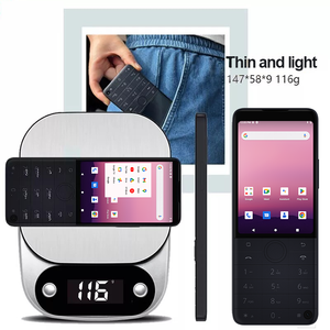 Qin F22 <span class=keywords><strong>Pro</strong></span> Google Play Android 12 Telefono Cellulare 4G con Schermo Touch da 3,5 Pollici e Grandi Tasti - Product Image 4