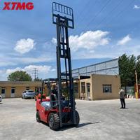 Chariot élévateur tout-terrain XTMG à haut rendement, 3000kg, 3500kg, 5000kg, hauteur de levage 3m, 4m, 5m, certifié CE ISO, diesel, haute configuration