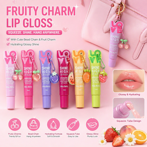 <span class=keywords><strong>Miss</strong></span> <span class=keywords><strong>Betty</strong></span> – Coffret de 24 brillants à lèvres hydratants et parfumés aux fruits pour kit de maquillage - Product Image 3