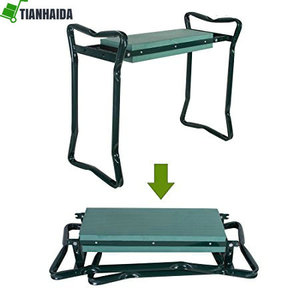 Robuste Portable Pliable Rembourré En Mousse Genouillère De Jardin Jardinage Genouillère En Métal Tabouret Siège Siège Pliant et Genouillère - Product Image 2