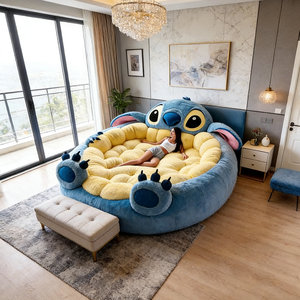 <span class=keywords><strong>Cama</strong></span> Gigante con Marco de Peluche Suave, Muebles de Dormitorio para Niños y <span class=keywords><strong>Adultos</strong></span>, Cómodo <span class=keywords><strong>Nido</strong></span> para Dormir con Diseño de Dibujos Animados, Acogedor - Product Image 3