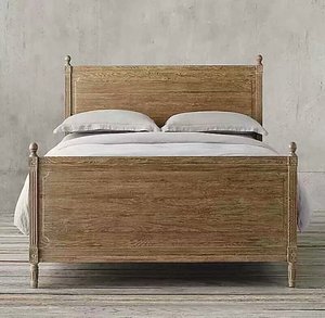 Custom arredato <span class=keywords><strong>camera</strong></span> <span class=keywords><strong>da</strong></span> <span class=keywords><strong>letto</strong></span> in stile Francese con <span class=keywords><strong>grande</strong></span> <span class=keywords><strong>letto</strong></span> in legno massello - Product Image 4