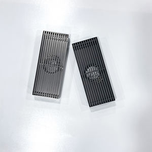 Cubierta extraíble <span class=keywords><strong>Rejilla</strong></span> Lavabo Escurridor Residuos Fregadero de cocina Rectangular Desagüe de piso de jardín - Product Image 4