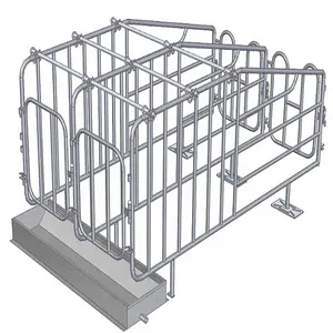 factory high quality sow pig hog hot dip galvanized gestation crate