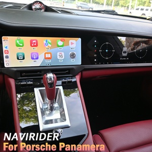 หน้าจอคู่ขนาด 12.3 นิ้ว สำหรับรถยนต์ Porsche Panamera ปี 2010-2016 เครื่องเล่นมัลติมีเดีย GPS วิดีโอ ระบบนำทาง Android Auto Carplay สำหรับแผงหน้าปัด - Product Image 4