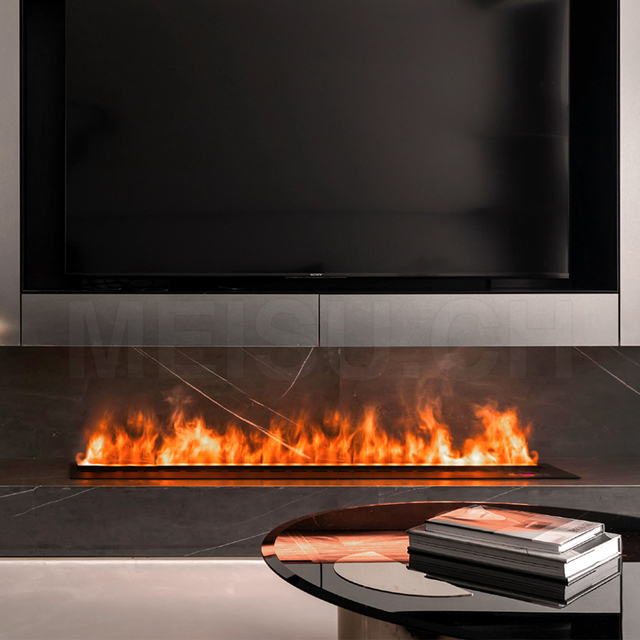 MEISU.CH Home Control Board Heater Artificial Stove Electronic Decoration Fireplace Humidifier Diffuser  Atomizing Fireplace