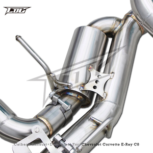 Échappement Catback pour Chevrolet Corvette C8 6.2L 2019-2025 Boska en acier inoxydable avec système à valves - Product Image 4