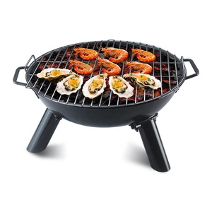 Brasero multifonctionnel en fonte, barbecue au charbon de bois, foyer à bois compatible <span class=keywords><strong>Weber</strong></span> - Product Image 1