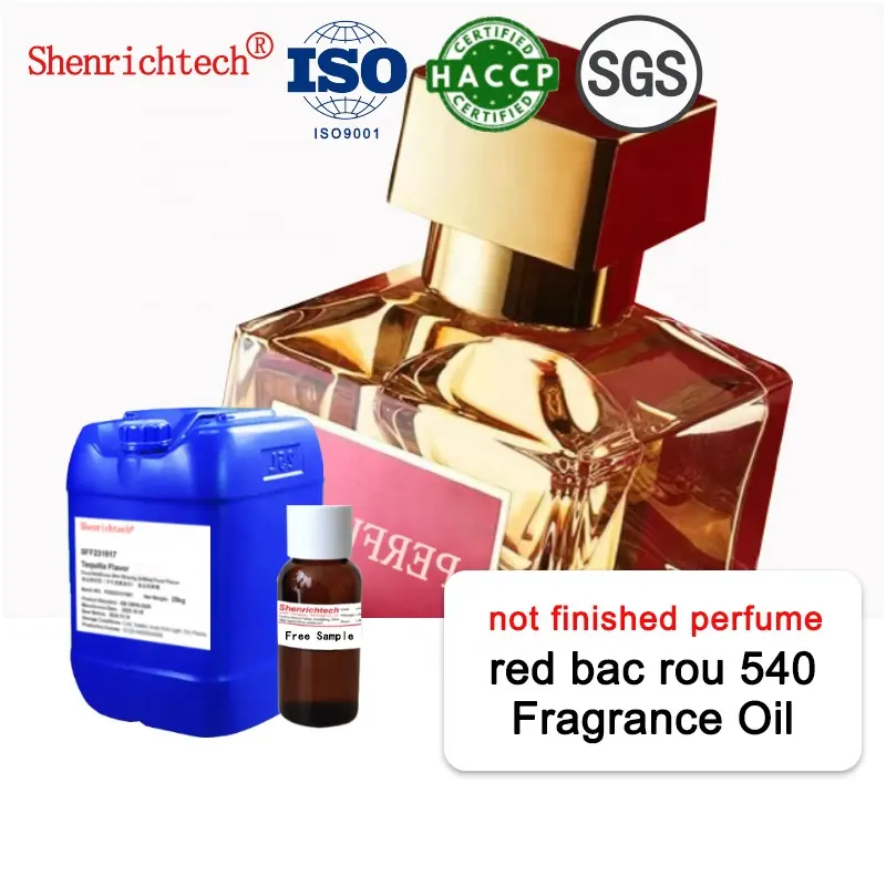 Long-Lasting High Concentrate red bac rou 540 Fragrance Oil for perfume branded Candle Making aroma oil