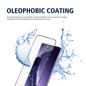 ฟิล์มกระจกนิรภัยแบบใส 2.5D 9H หนา 0.3 มม. ป้องกันรอยขีดข่วน สำหรับ Oppo Realme GT NEO 6 7 7X 8 SE - Product Image 3