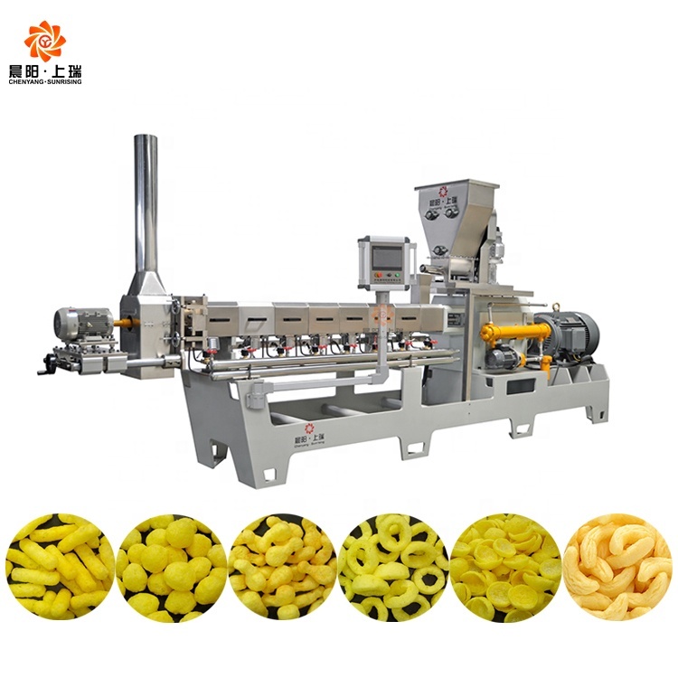 Automatic Double Screw Extruder Full Production