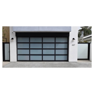 Panneaux de fenêtre en verre à rayures verticales et dégradées pour l'installation murale en briques résidentielles modernes, porte de <span class=keywords><strong>garage</strong></span> - Product Image 6