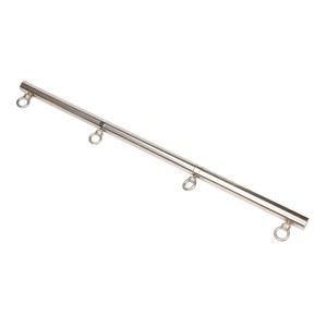 Barra de esparcidor de metal Esposas de cuero SM BDSM Restricción Tubo de acero inoxidable <span class=keywords><strong>Bondage</strong></span> juguete sexual - Product Image 4