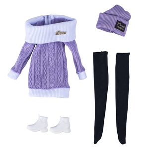 Casa delle bambole in miniatura da 30Cm Fashion Doll abito a tre pezzi alla <span class=keywords><strong>moda</strong></span> 1:6 Multi-joint Dress up accessori - Product Image 5