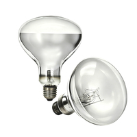 Lampe UV au mercure R115 E26 E27 pour reptiles, pour l'élevage en habitat de tortues et lézards, ampoule de basking solaire pour reptiles