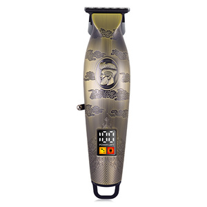 Cortadora de Pelo Eléctrica Profesional de Marca Personalizada, Recortadora de Pelo Recargable para Hombre, Máquina de Corte de Pelo con Pantalla LCD para Barbería - Product Image 1
