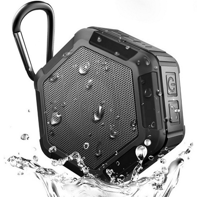 IPX6 Waterproof Mini Portable Wireless Stereo Sound Speaker Outdoor Speakers Support TF Card Stereo Sound