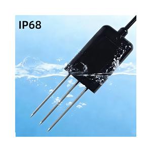 Sonda de temperatura y humedad del suelo <span class=keywords><strong>TDR</strong></span> 2 en 1 para plantas, 4-20ma, RS485, para agricultura, invernadero, monitoreo de invernadero - Product Image 2