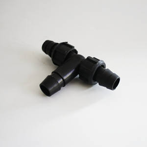 Sistema di Irrigazione a Goccia, Connettore a T Tipo 16mm in PE, Raccordo per Tubi di Irrigazione a Goccia, Accessori per Irrigazione - Product Image 3