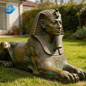 Esculturas Personalizadas de Alta Calidad para Exteriores, Esculturas Egipcias de la Esfinge y Anubis, Estatuas Gigantes en Relieve para Jardín, Esculturas Egipcias en Venta - Product Image 4