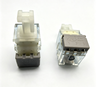 Interrupteur à bouton-poussoir momentané KAN-41-11 0.5A 14V IP67 en plastique pour appareils électroniques industriels et électroménagers marche/arrêt 25T85 4-6N