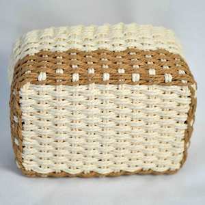 يمكن تخصيص صناديق تنظيم يدوية الصنع للمنزل/المكتب للحبل الورقي و المنسوجة - Product Image 3