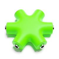 Répartiteur audio portable en forme d'étoile 3,5 mm 5 voies, passif, pour synthétiseur modulaire Eurorack et partage de casque