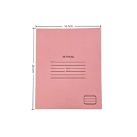 Cahier A5 moderne à reliure agrafée avec pages intérieures en pâte de bois, couverture personnalisée, idéal pour l'école, cadeau, haute qualité, fourniture directe usine OEM