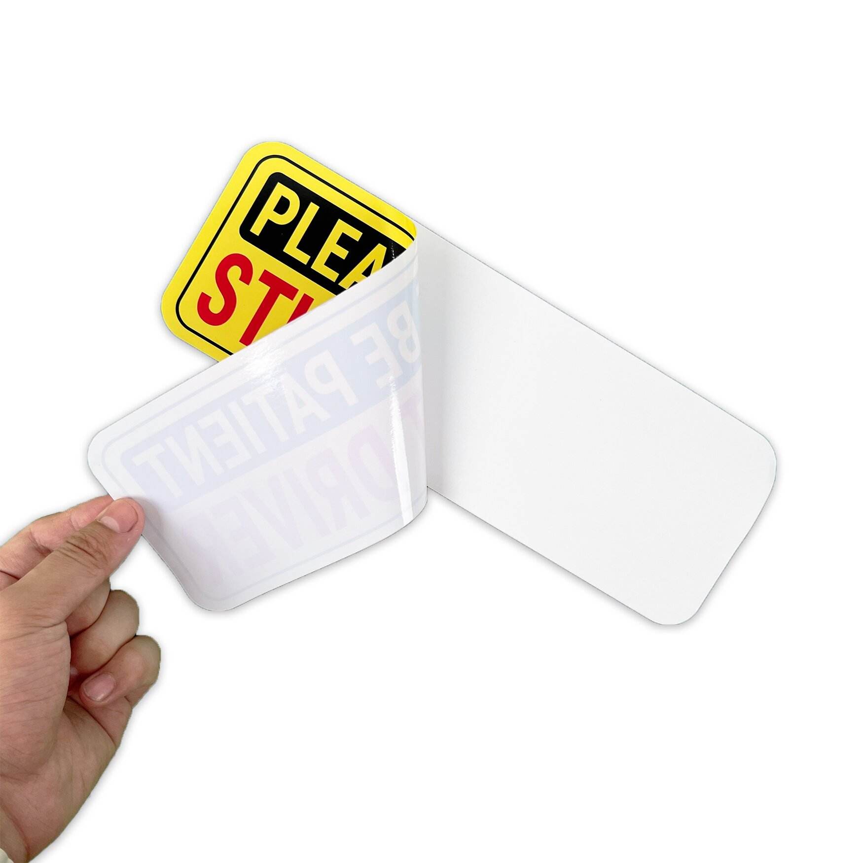 PVC découpé avec des matrices