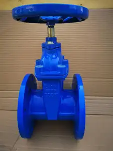 DIN 3352 F4 Series DN80 DN150 PN16 Resilient Soft Seal Ductile Iron Gate Valve