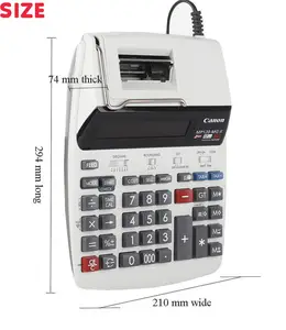 Mp120-mgii grande calcolatrice da tavolo Plug-in a doppia stampa a colori a 12 cifre con calcolatrice Display Lcd in carta di prova in rotolo piccolo