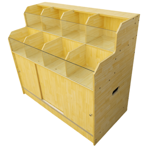 Siêu thị trái cây và rau gạo kệ gỗ hạt Hiển thị nội nông dân thị trường - Product Image 3