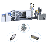 Machine de moulage sous pression à chambre froide de haute précision avec PLC et moteur pour produits en alliage d'aluminium, de magnésium, de zinc et de cuivre