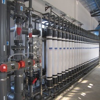Prix d'usine 6 "filtre à membrane d'ultrafiltration en PVC pour le traitement de l'eau potable