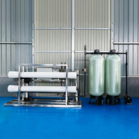 Machine de purification d'eau solaire 4m³/h, système d'osmose inverse pour usage en construction, dessalement d'eau de puits, membrane RO