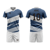 Ensemble d'uniformes de football personnalisés pour jeunes, maillot de football sublimé, short, logo d'équipe personnalisé, numéro, vêtements d'entraînement de football pour enfants
