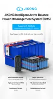 JK-BD6A24S10P Smart BMS 8-24S 24V 36V 48V 60V 72V 100A 0.6A Equilibrio Activo LiFePO4 Li-ion LTO Gestión de Baterías Solar