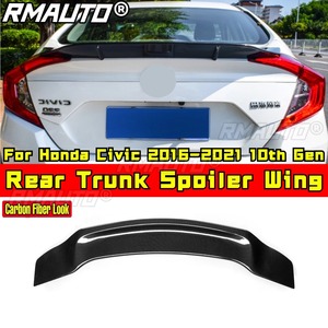 สปอยเลอร์หลังคาท้ายรถยนต์ สำหรับ Honda Civic 2016-2021 รุ่นที่ 10 ชุดแต่งสปอยเลอร์หลังคาท้ายรถยนต์ อุปกรณ์ตกแต่งรถยนต์ - Product Image 2